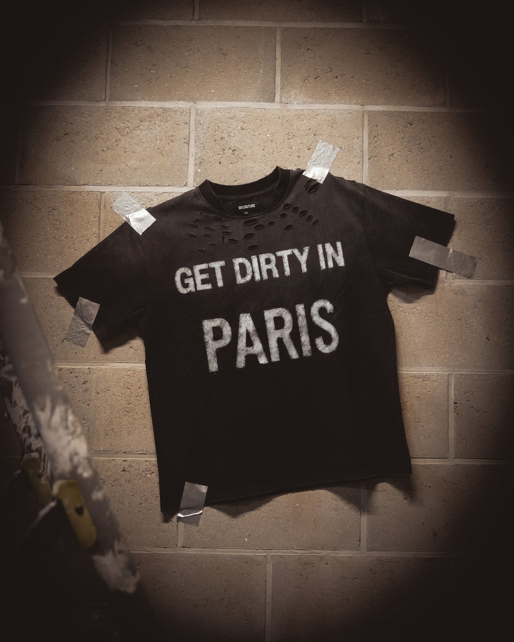 "GET DIRTY IN PARIS" - Relaxed T-Shirt