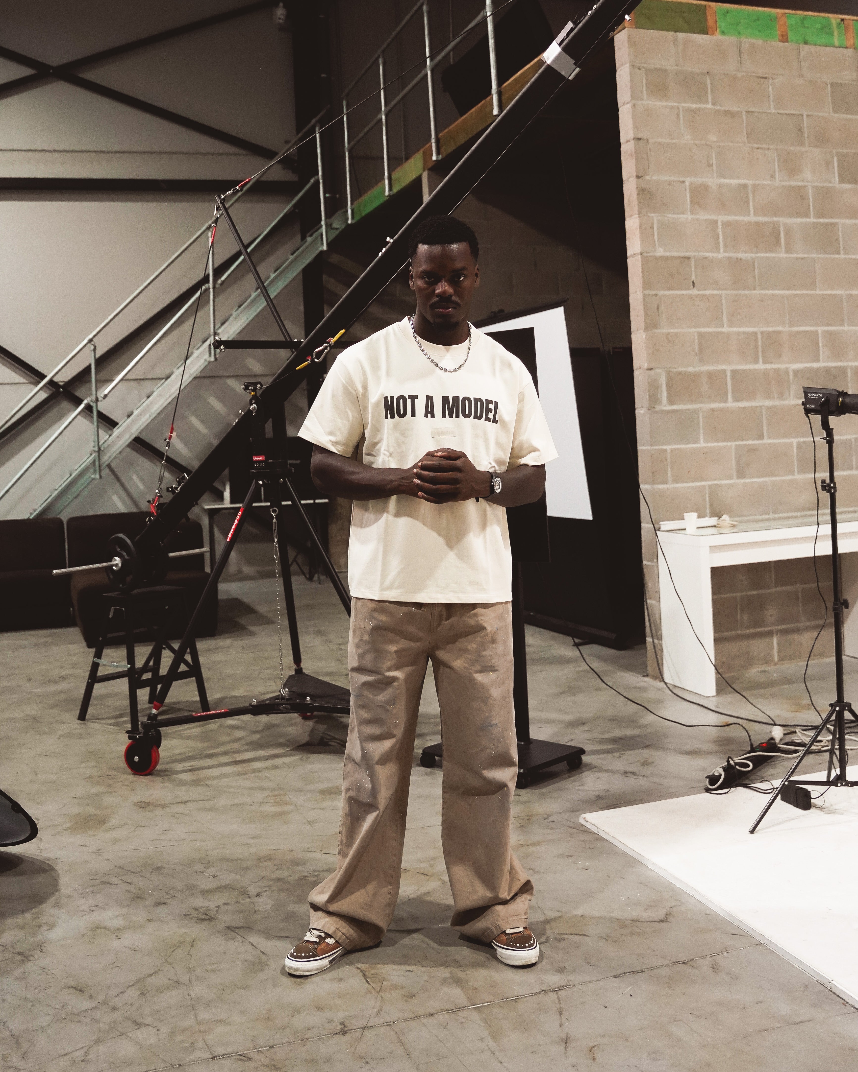 "NOT A MODEL" - Regular T-Shirt