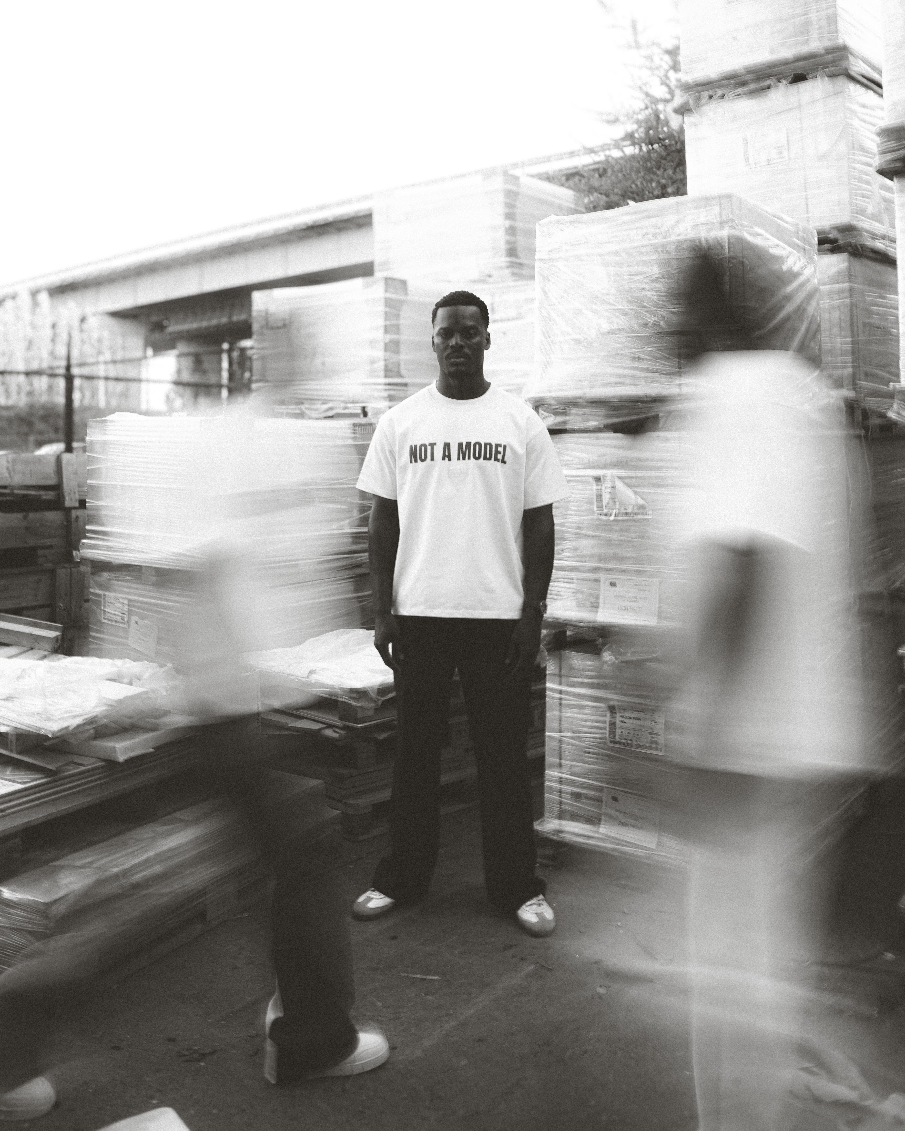 "NOT A MODEL" - Regular T-Shirt